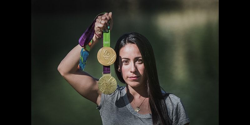 Mariana Pajón : Multiple championne du monde et double championne Olympique (Londres 2012 et Rio 2016) de BMX.