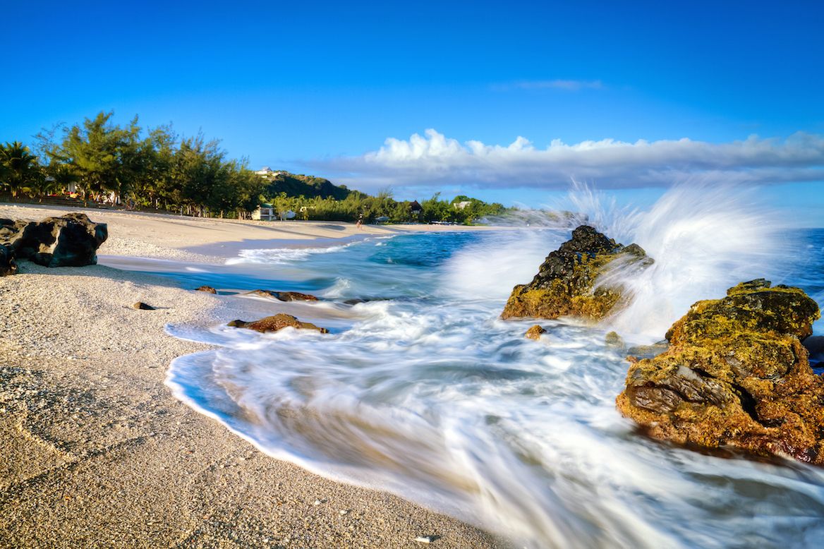 A la plage… Destination la Réunion